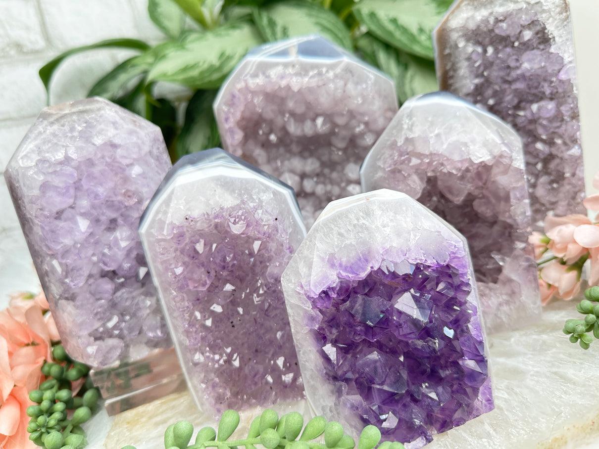 Amethyst Cluster Points