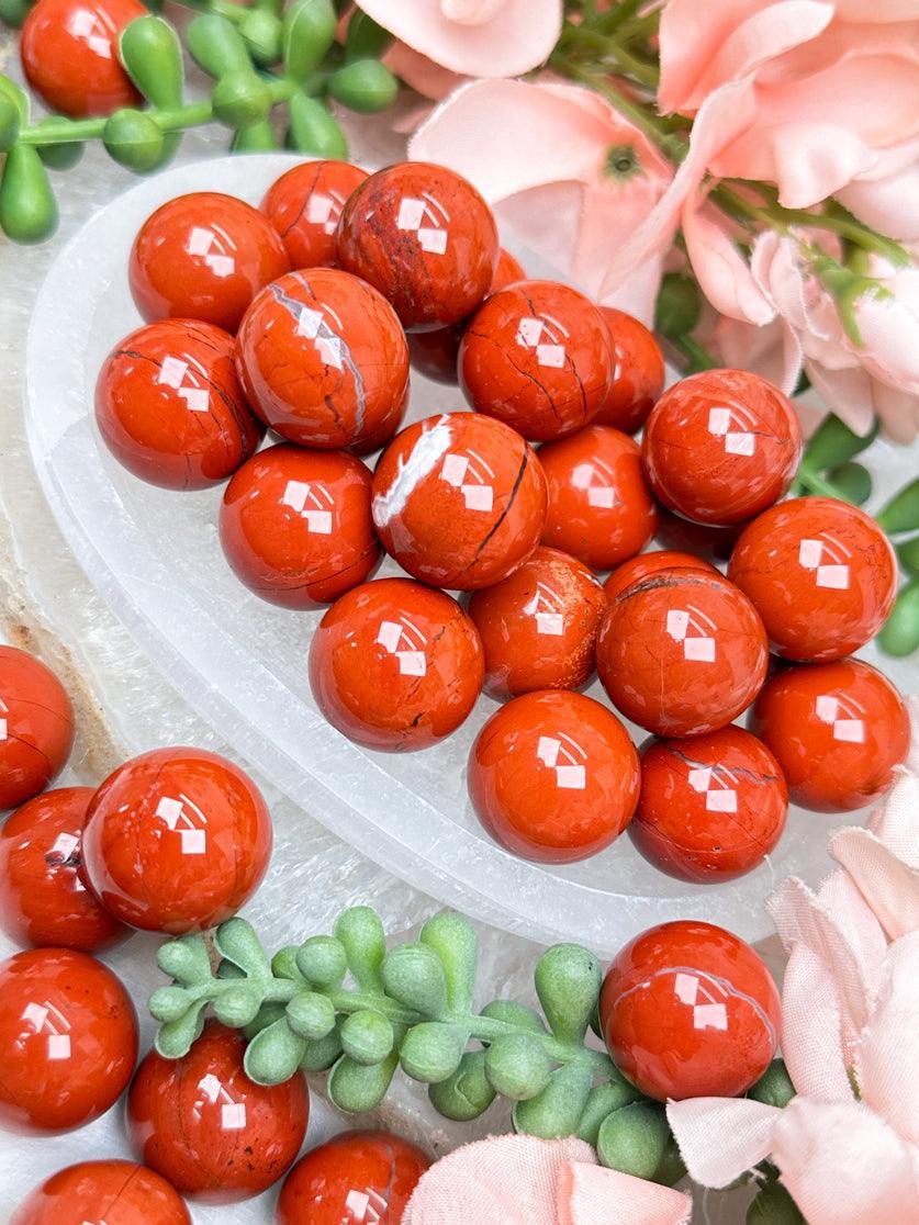 Small Red Jasper Spheres For Sale – Contempo Crystals