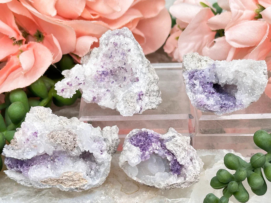 Small Spirit Flower Geodes