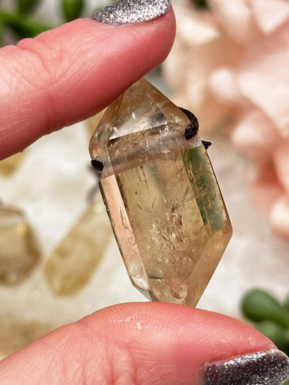 citrine-double-point-pendant