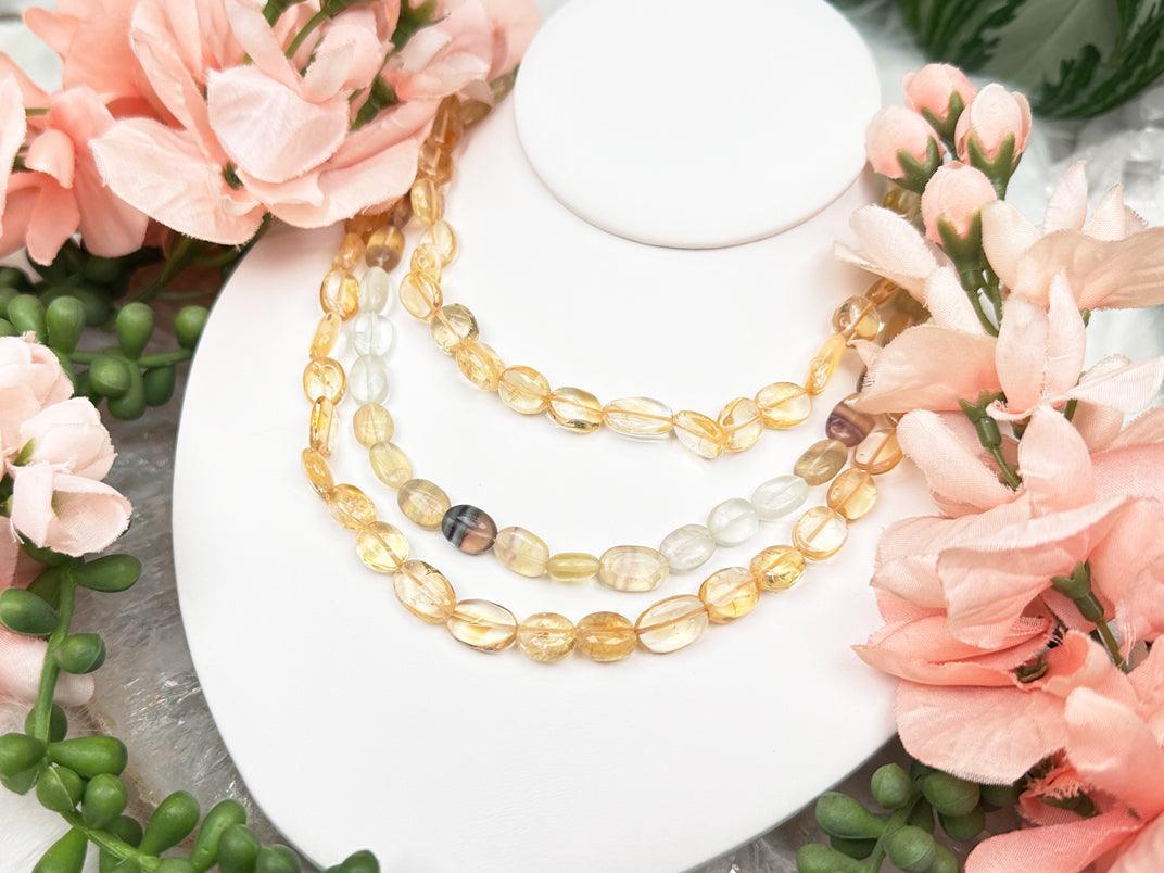 citrine-fluorite-necklaces
