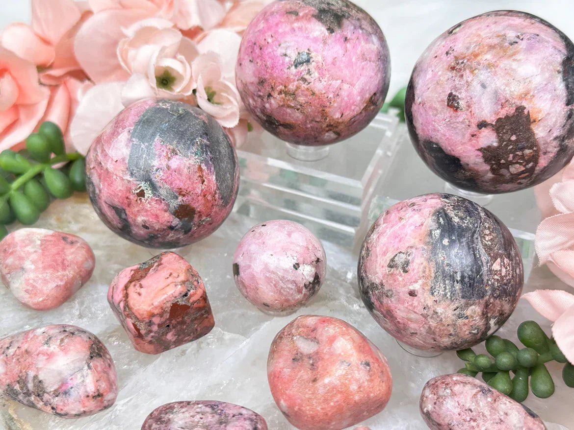 cobalto-calcite-spheres-tumbles