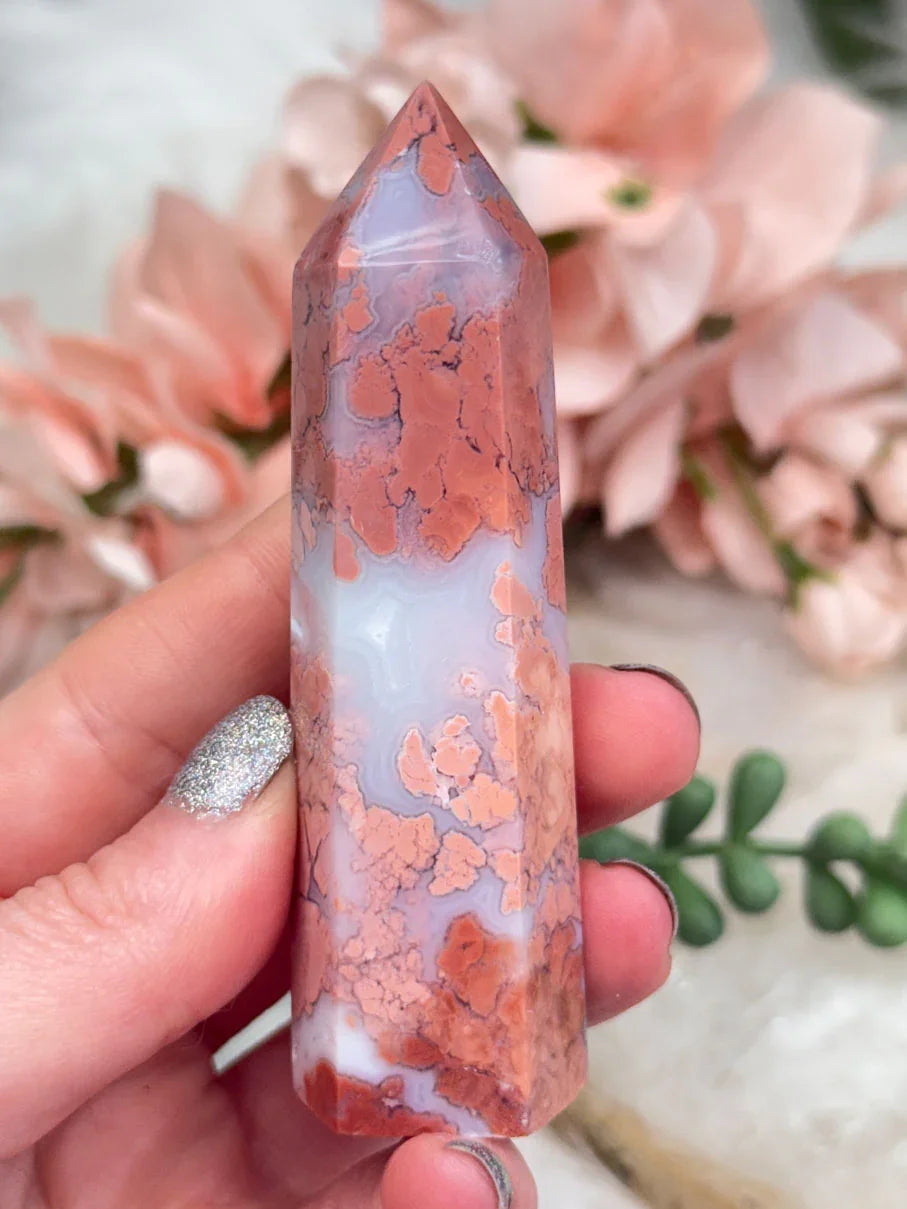 cotton-candy-agate-pink-jasper-point