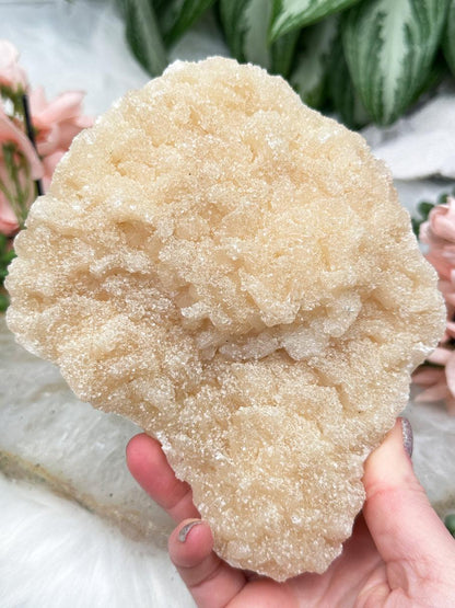 Druzy Peach Stilbite