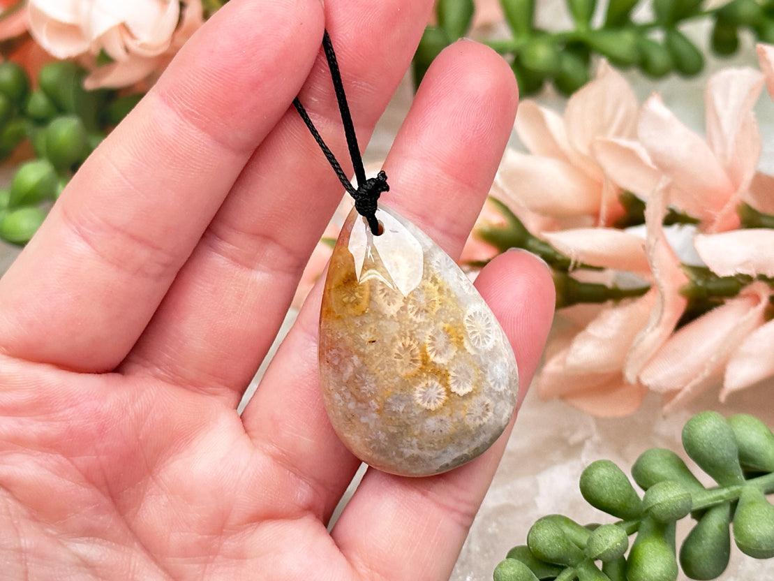 fossil-coral-pendant