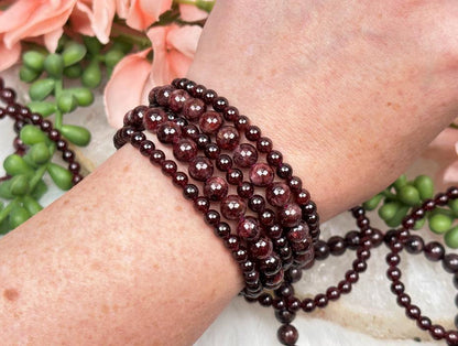 garnet-bracelets