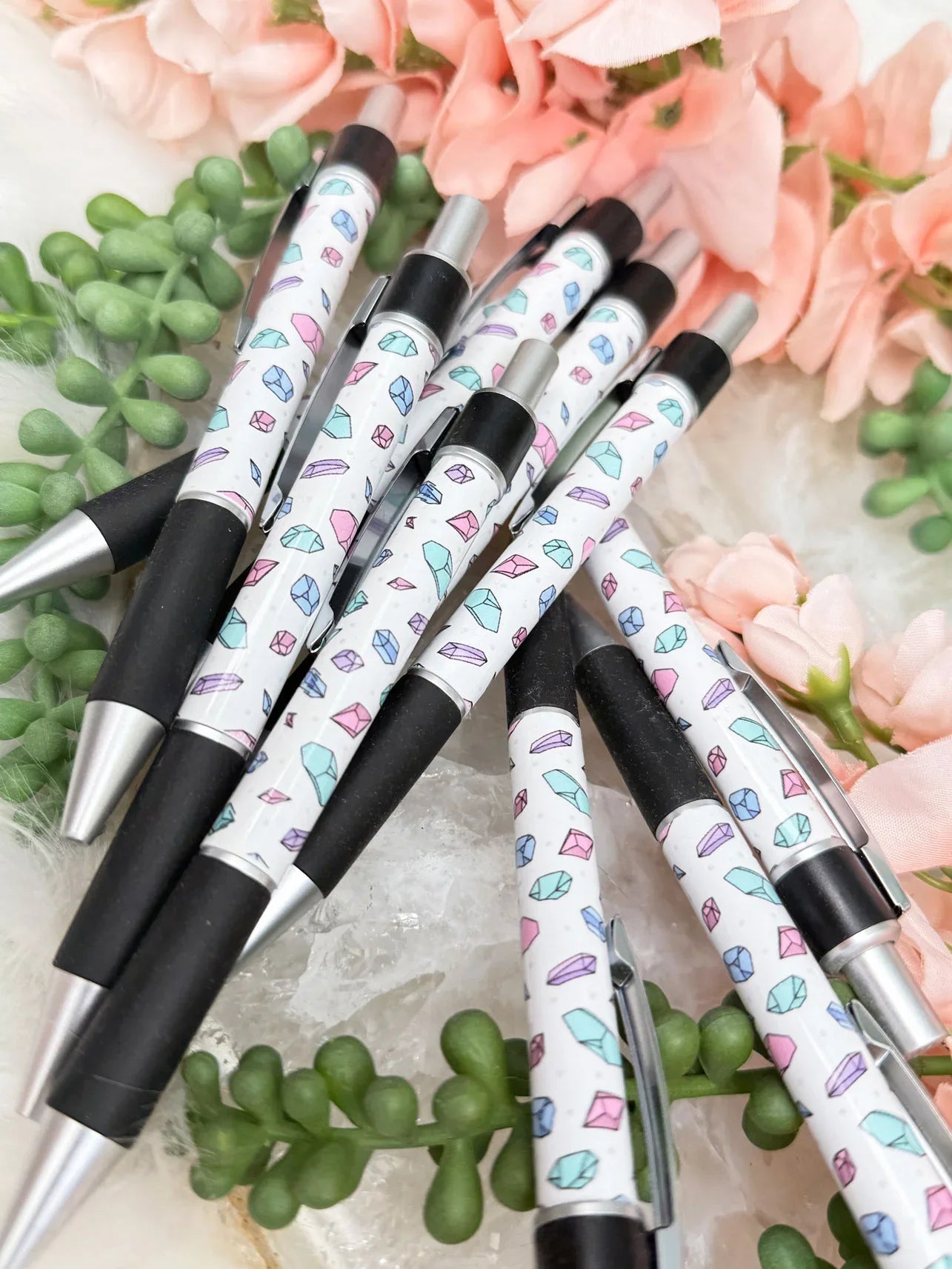 gemstone-pattern-pens