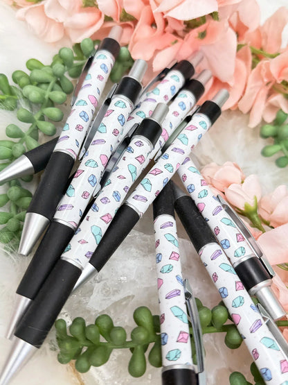 gemstone-pattern-pens