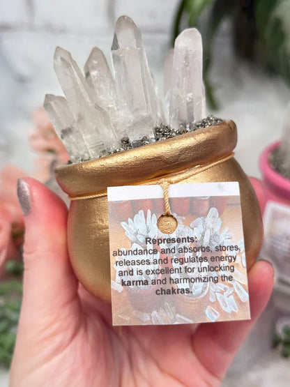 gold-abunance-pot-quartz-pyrite-crystals