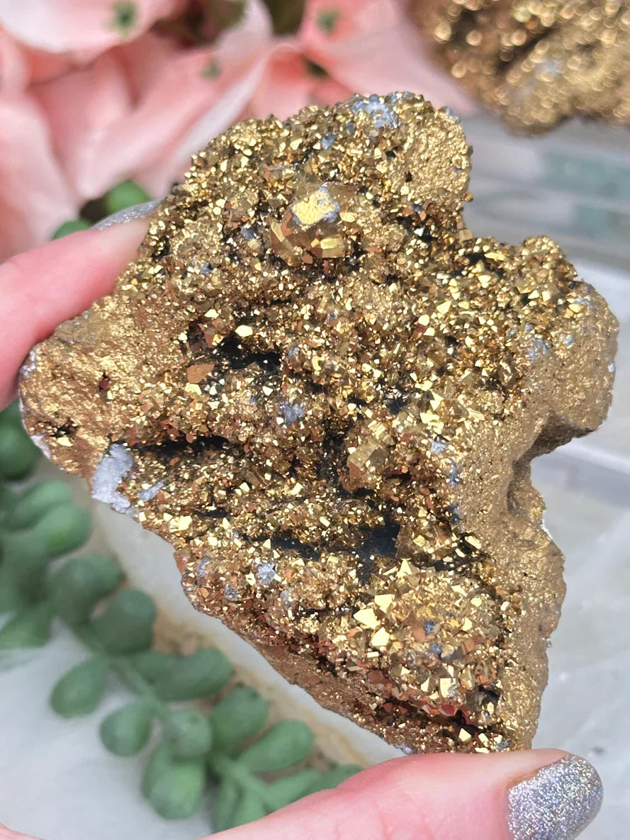 gold-aura-quartz-geode