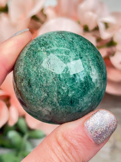 Green Aventurine Spheres