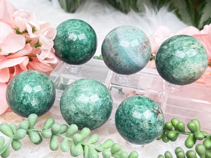 Green Aventurine Spheres