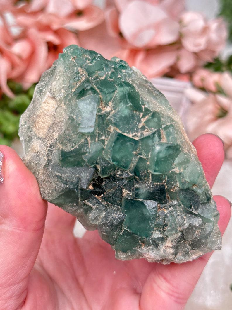 UV Madagascar Green Fluorite