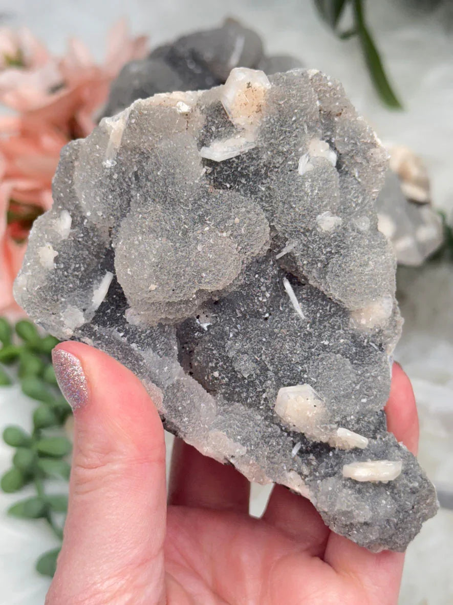 indian-gray-chalcedony-stilbite