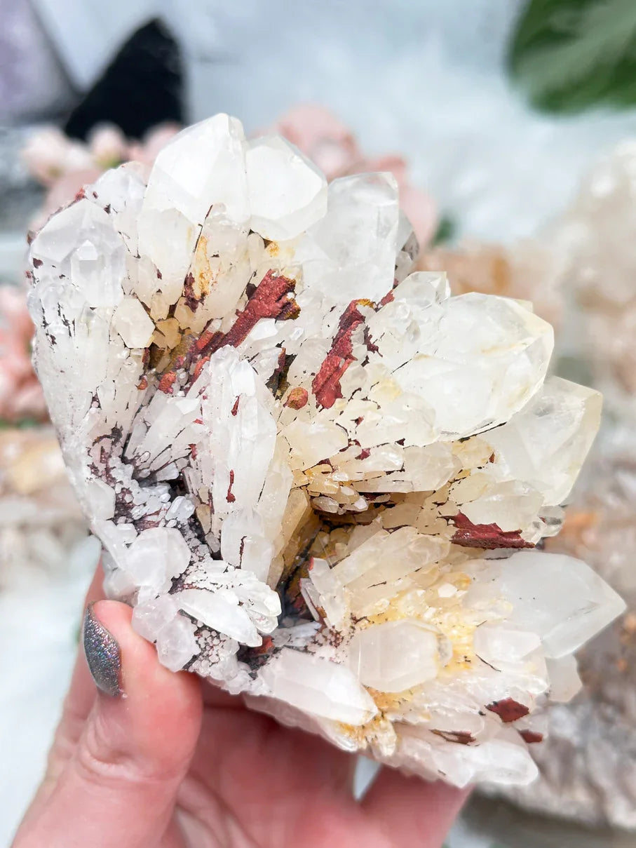 iron-candle-quartz-cluster