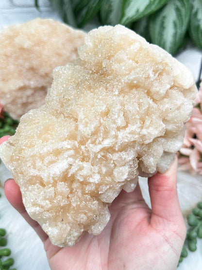 Druzy Peach Stilbite
