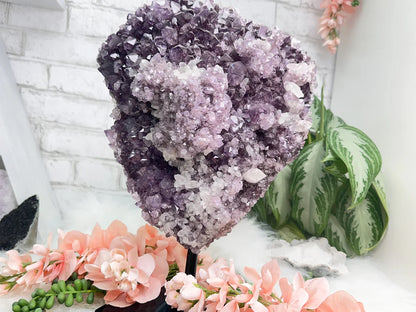 Amethyst Calcite Display Crystal