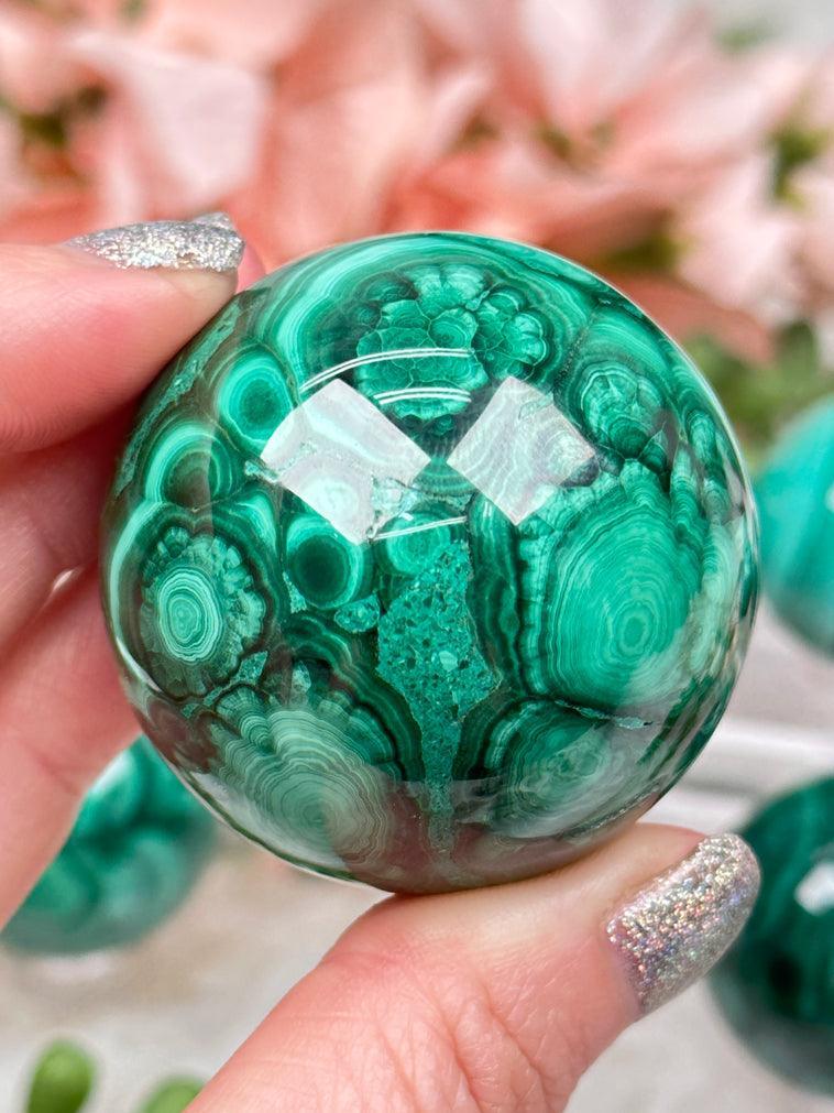 malachite-sphere