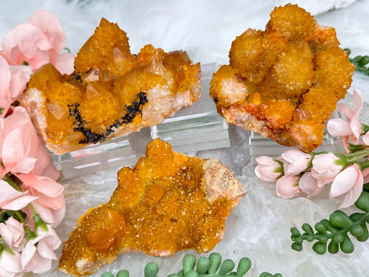 orange-spirit-quartz-clusters