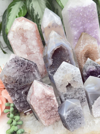 pastel-quartz-agate-crystal-points