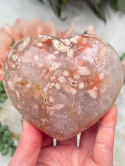 pink-flower-agate-heart