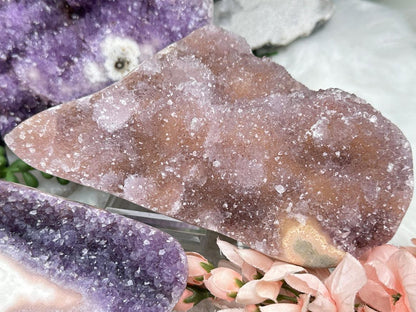 pink-hue-amethyst-cluster