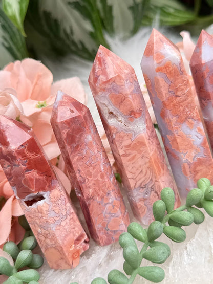 pink-orange-cotton-candy-agate-points