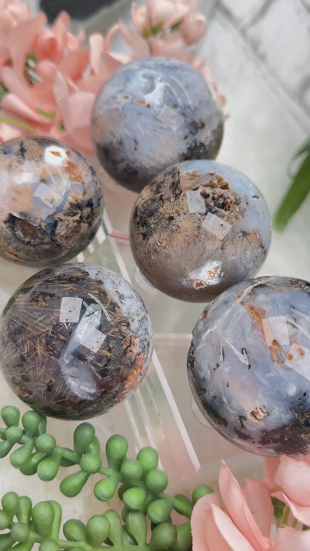 rutile-chalcedony-agate-sphere-crystals