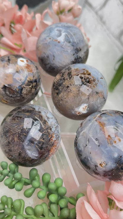 rutile-chalcedony-agate-sphere-crystals