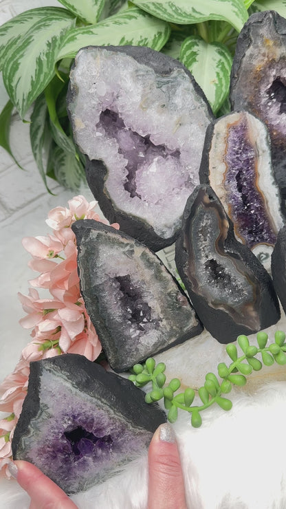 Amethyst Cathedral Geodes