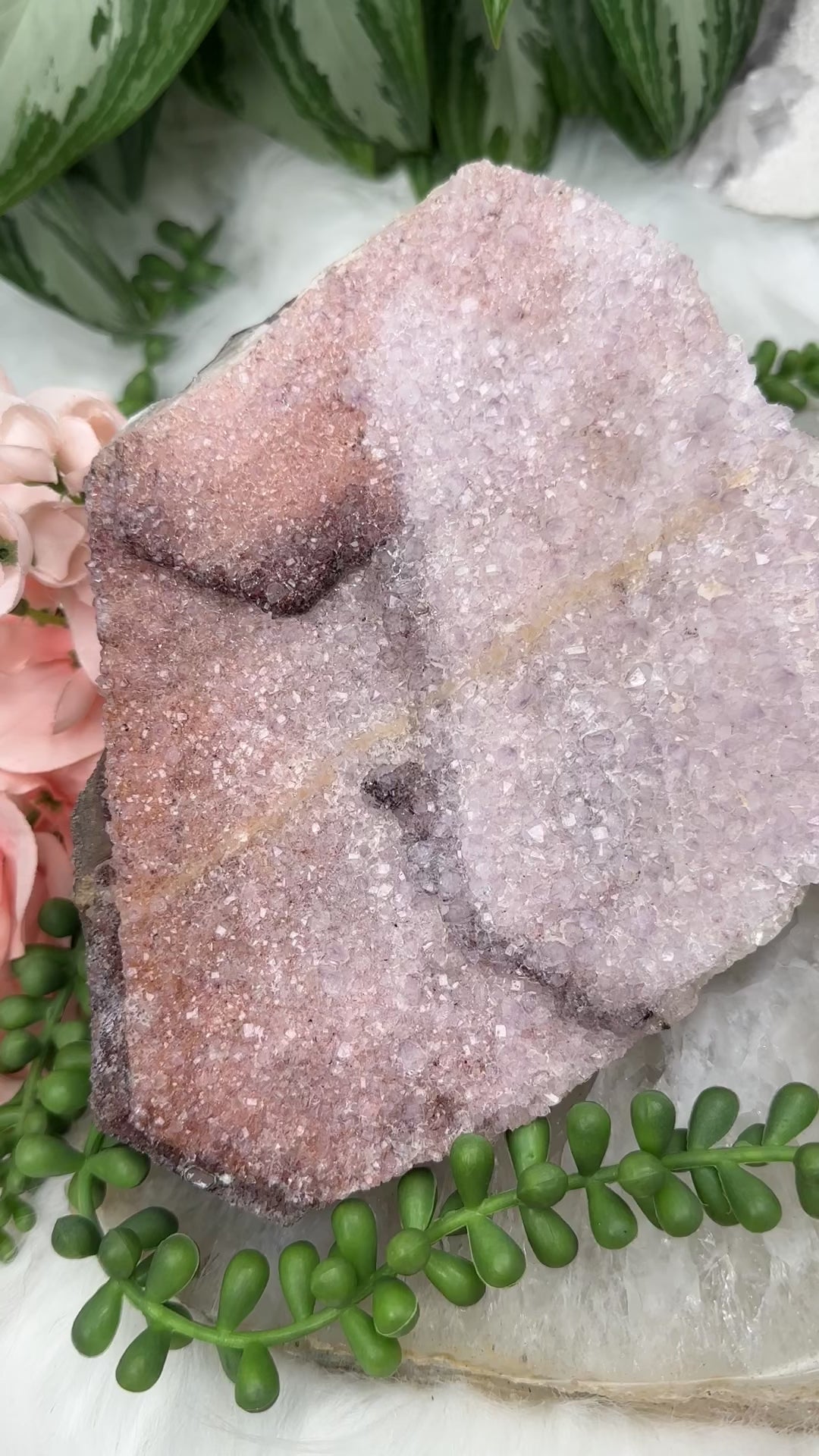 pink-calcite-purple-amethyst