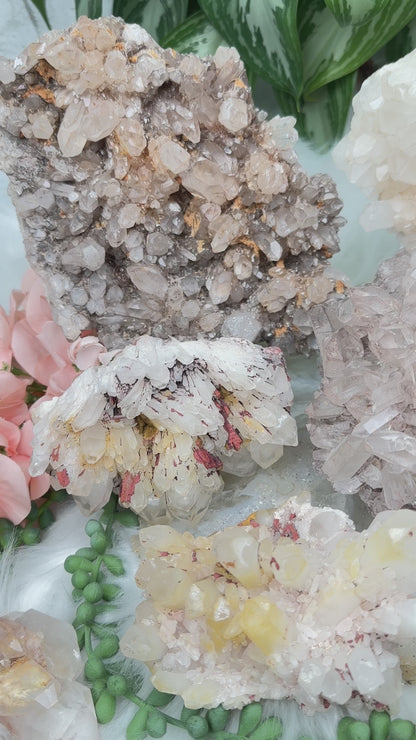 Unique Madagascar Quartz Clusters