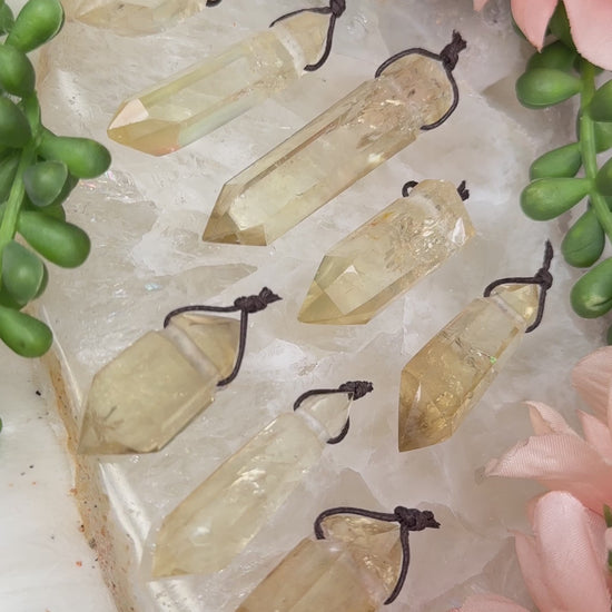 natural-congo-citrine-pendants