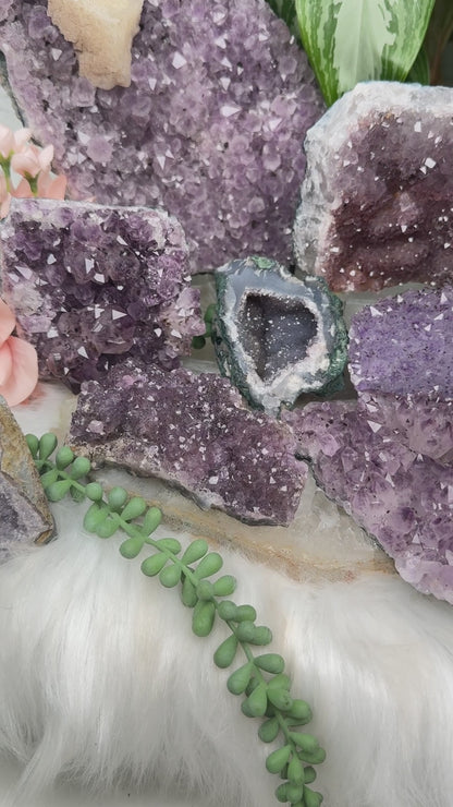 Unique Amethyst Crystal Clusters