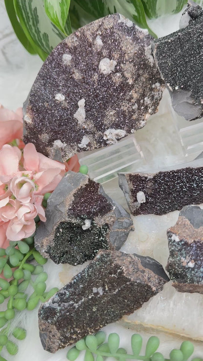 Iridescent Calcite Crystals