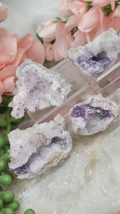 Small Spirit Flower Geodes