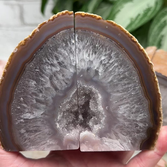 druzy-agate-bookend-set