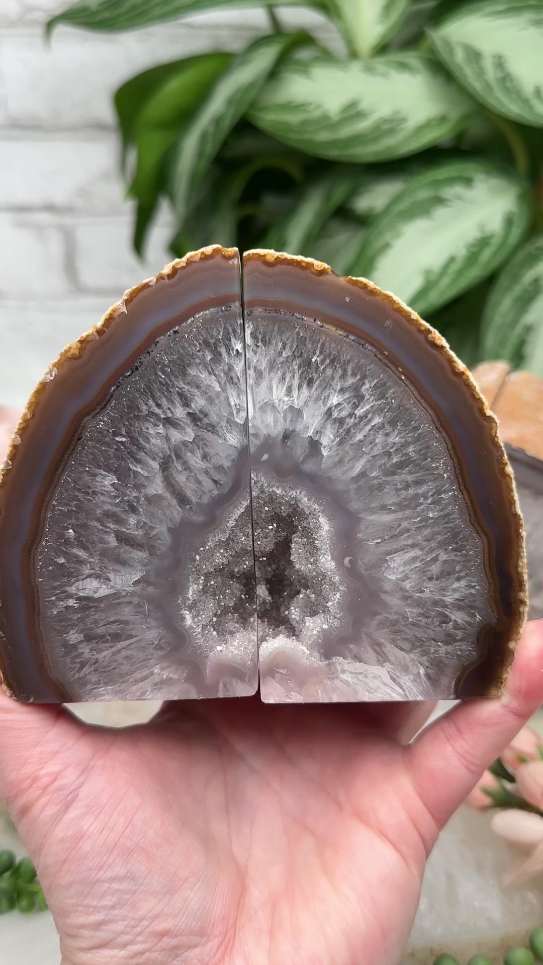 druzy-agate-bookend-set