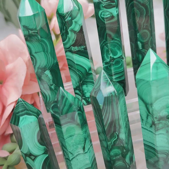 green-malachite-points