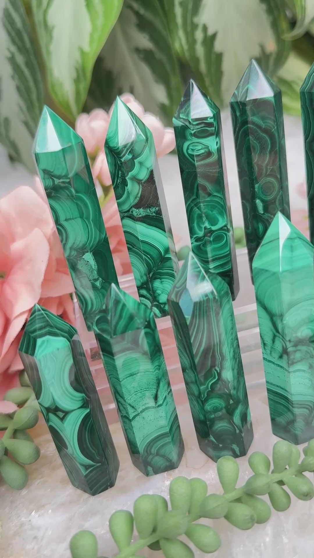 green-malachite-points