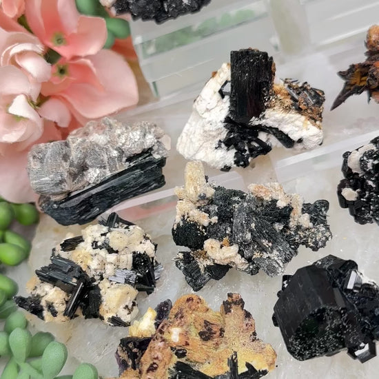 black-tourmaline-microline-clusters