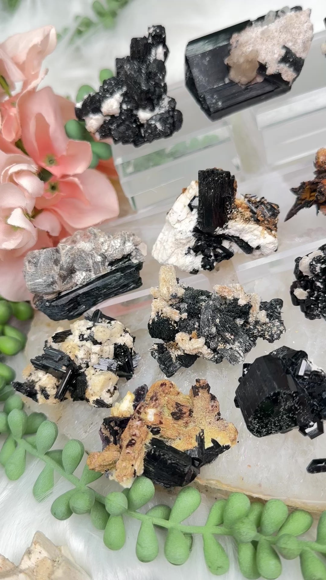 black-tourmaline-microline-clusters