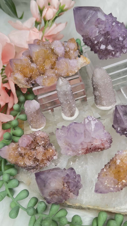 Spirit Quartz Clusters