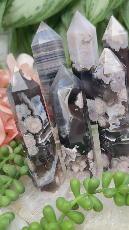 black-blossom-agate-points