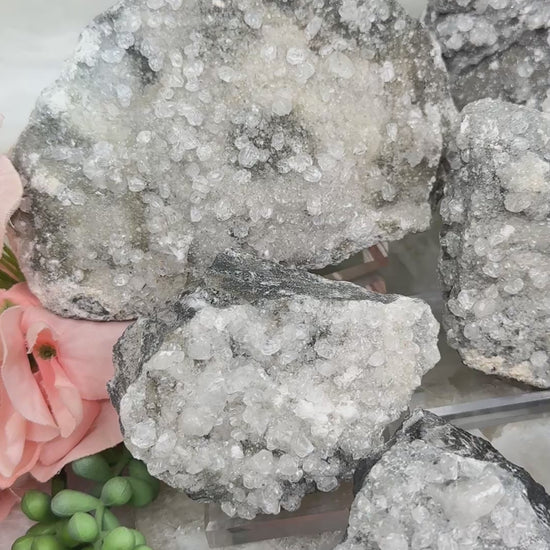 gray-sparkle-calcite-clusters-mexico