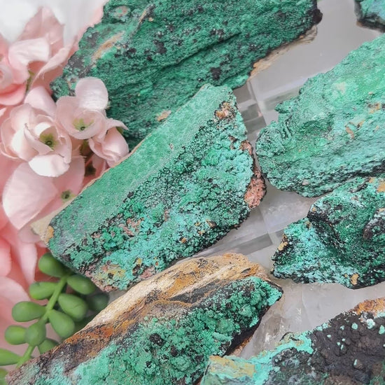 chrysocolla-malachite-clusters-from-morocco