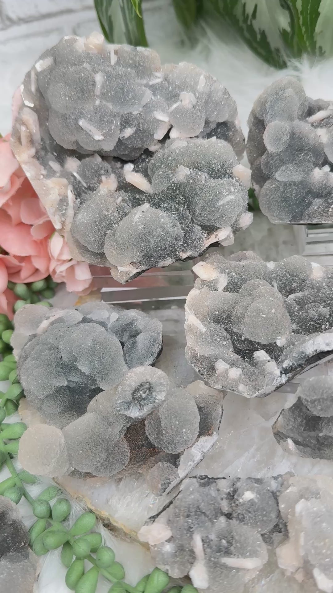 gray-chalcedony-stalactite-clusters-india