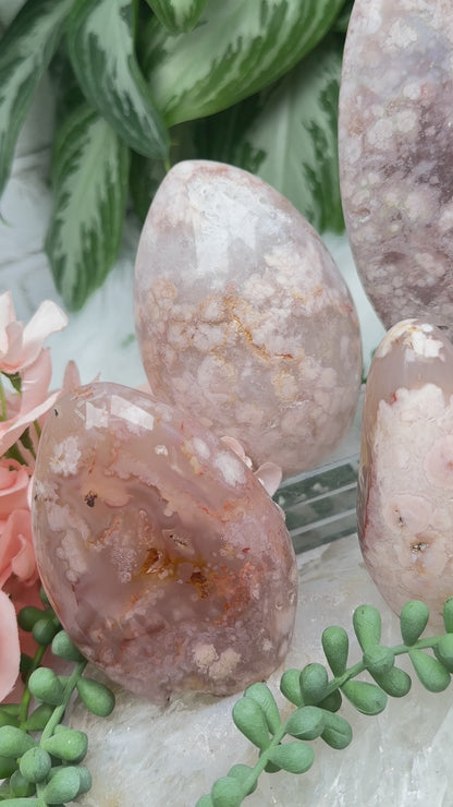 Flower Agate Freeforms