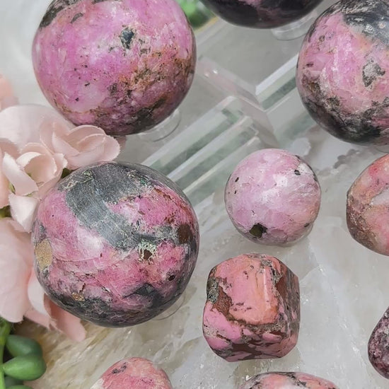 cobalto-calcite-spheres-tumbles