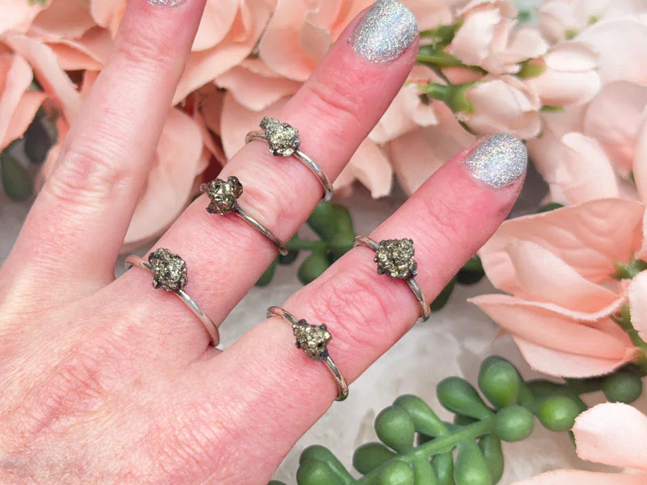 pyrite-rings